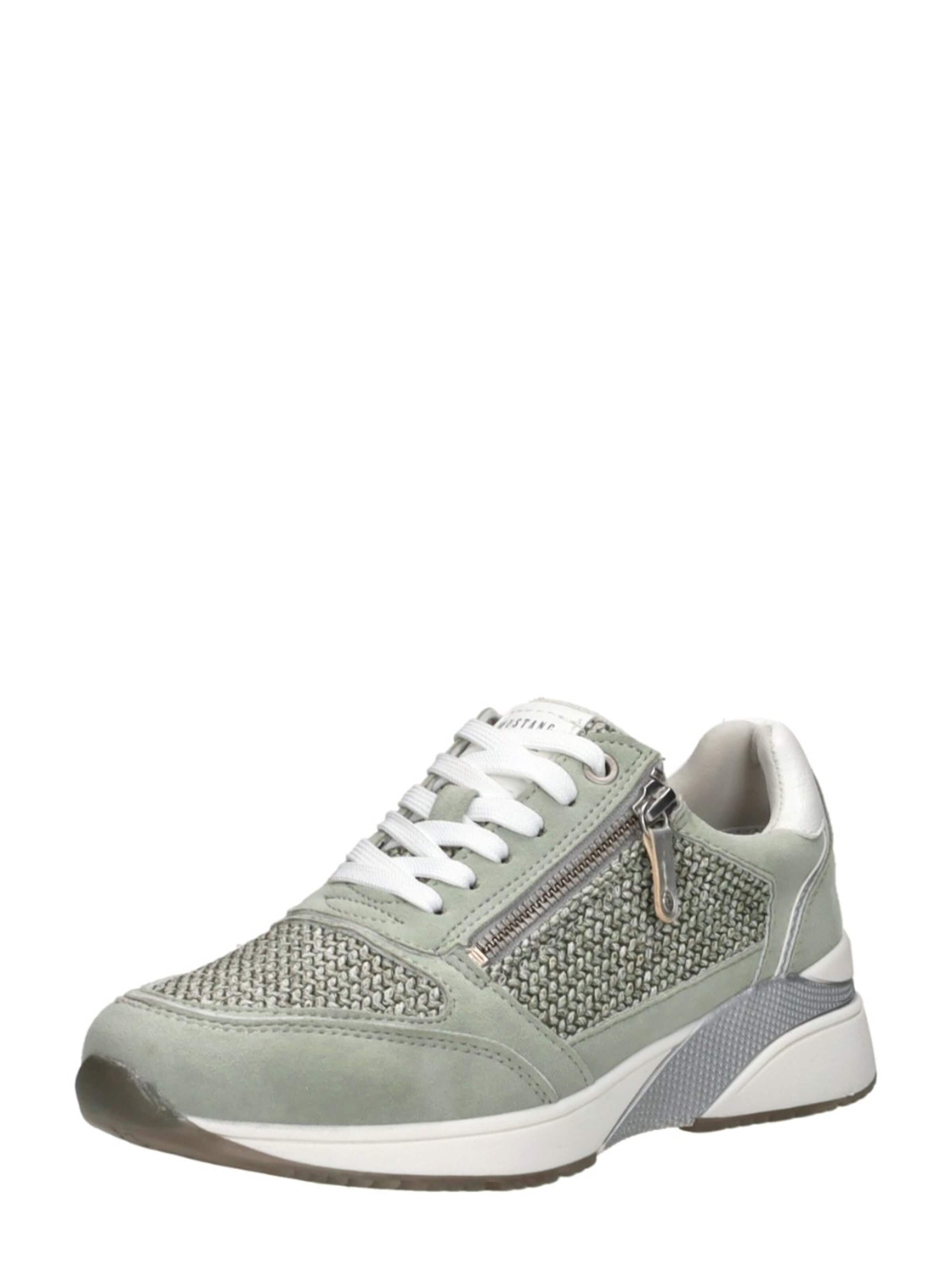 MUSTANG Sneakers laag 'Sneakers Laag' in Groen