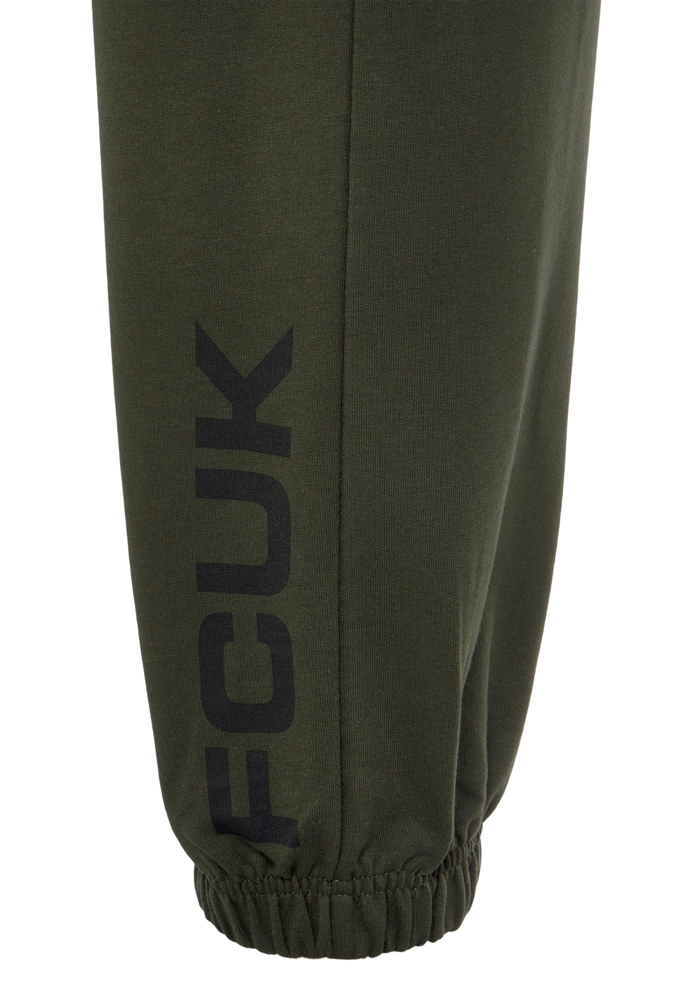 FCUK Tapered Trousers in Green
