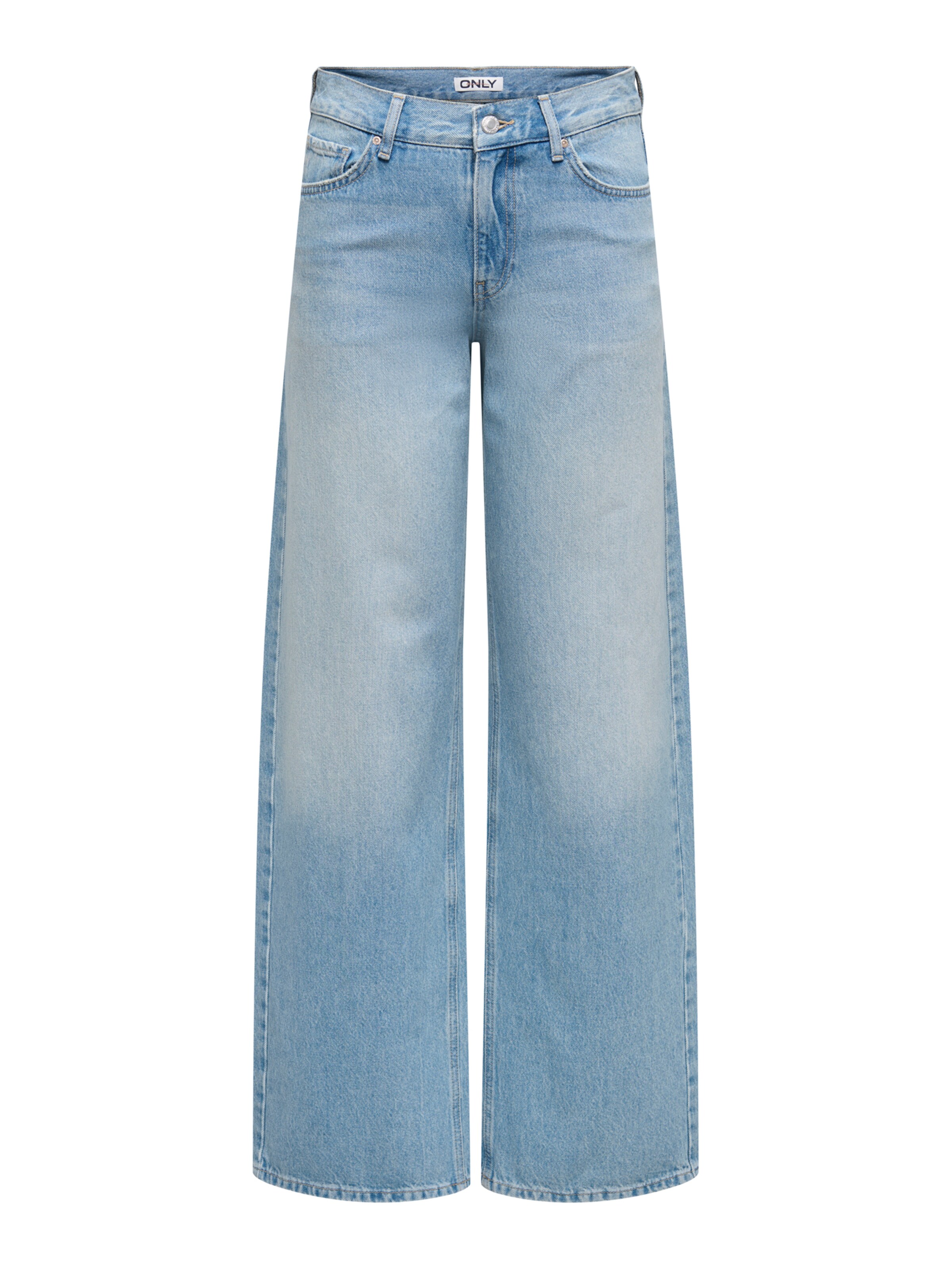 Wide leg Jeans 'ONLMAYA' de la ONLY pe albastru: față