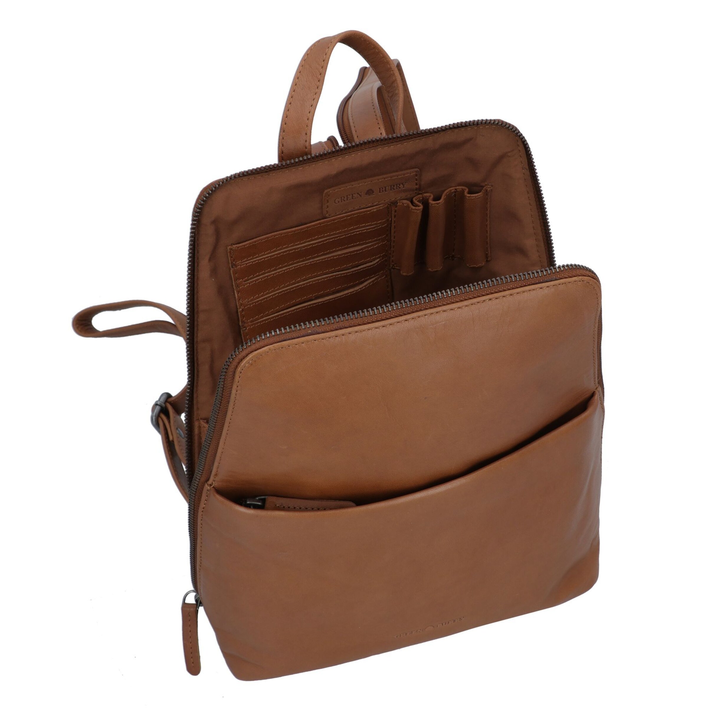 GREENBURRY Rucksack 'Fiorentina City' in Braun