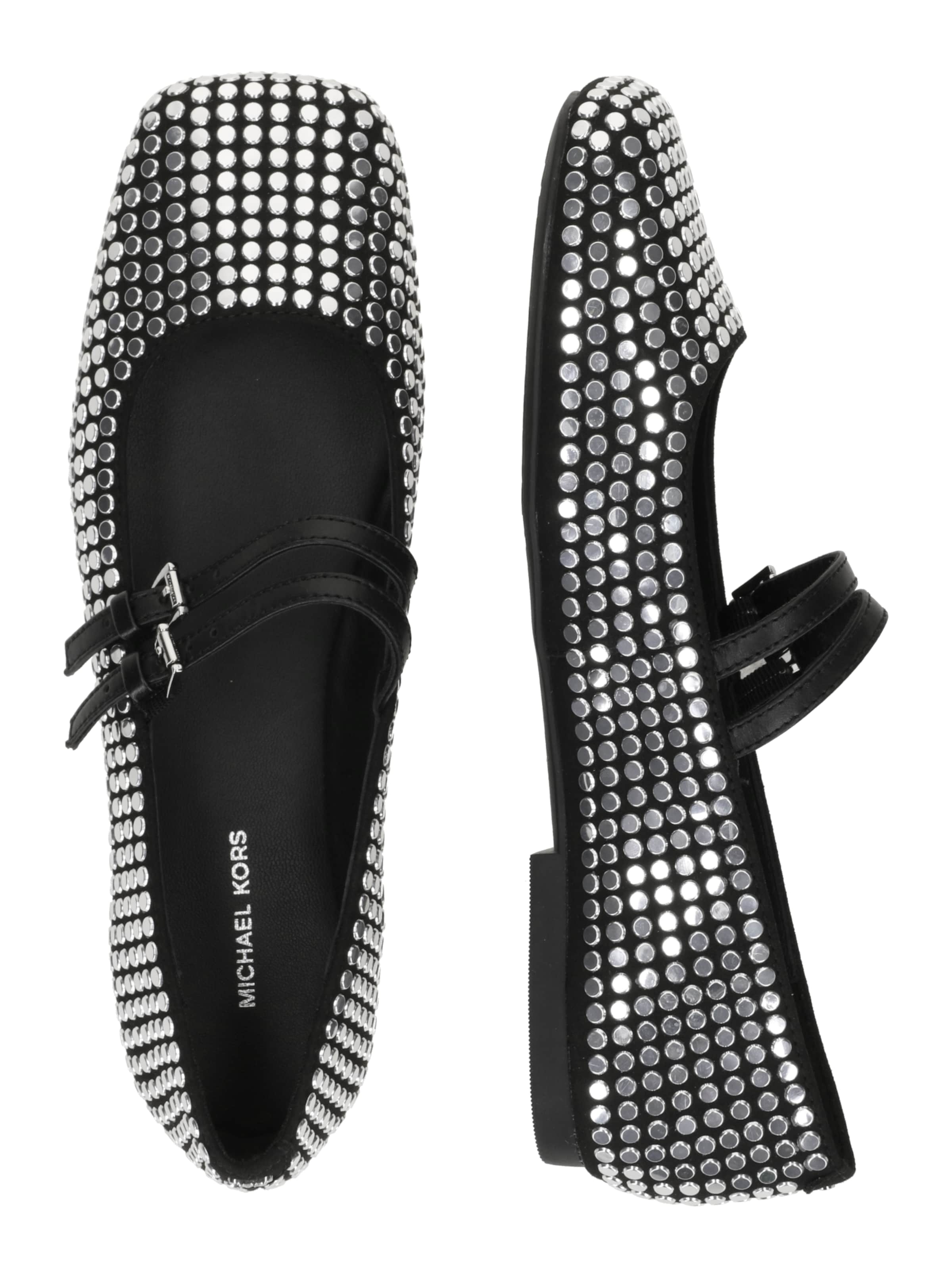 MICHAEL Michael Kors Bokaszíj balerina 'MATILDA' - fekete