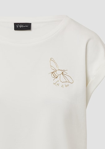 T-shirt s.Oliver BLACK LABEL en beige