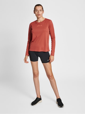Hummel Funktionsbluse i rød