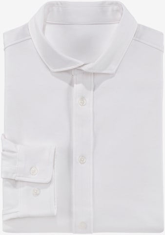 BRUNO BANANI Slim fit Button Up Shirt in White