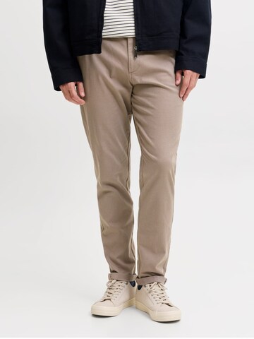 JACK & JONES Baggy Trousers 'Marco' in Brown