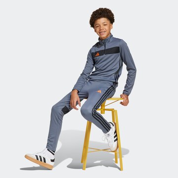 ADIDAS PERFORMANCE Tapered Sportbroek 'Tiro 25 Essentials' in Grijs