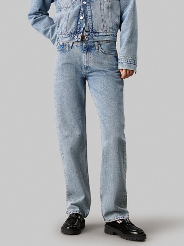 Calvin Klein Jeans Loose fit Jeans in Blue: front