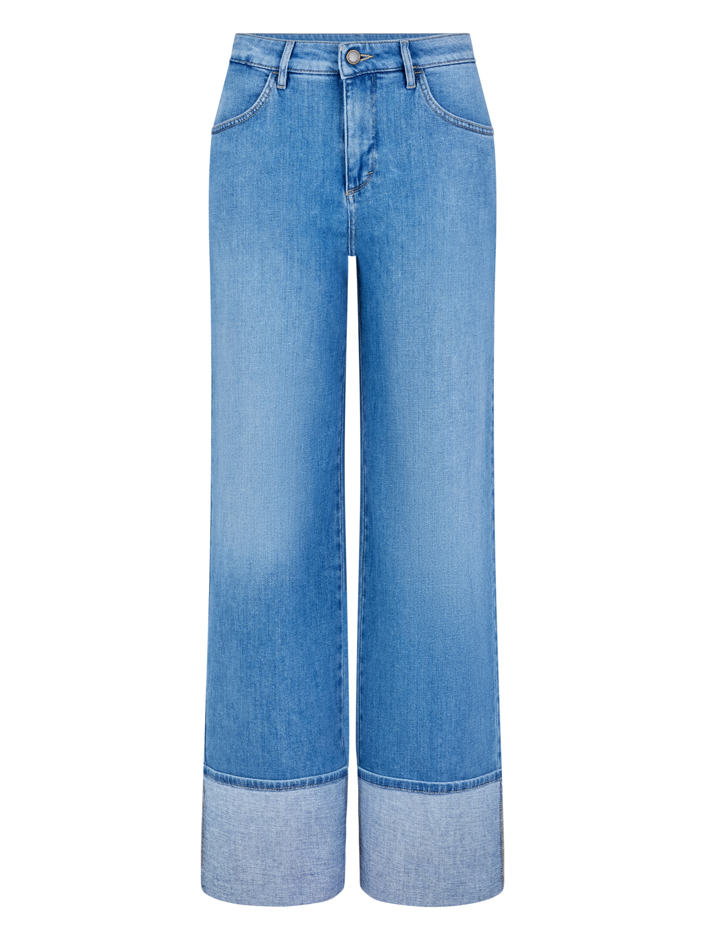 PADDOCKS Wide Leg Jeans 'Marlene' in Blau: Vorderseite
