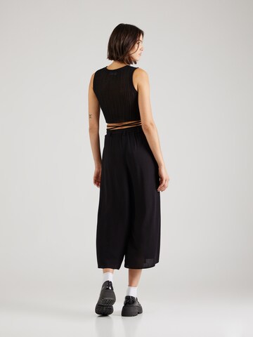 Mavi Wide leg Broek in Zwart