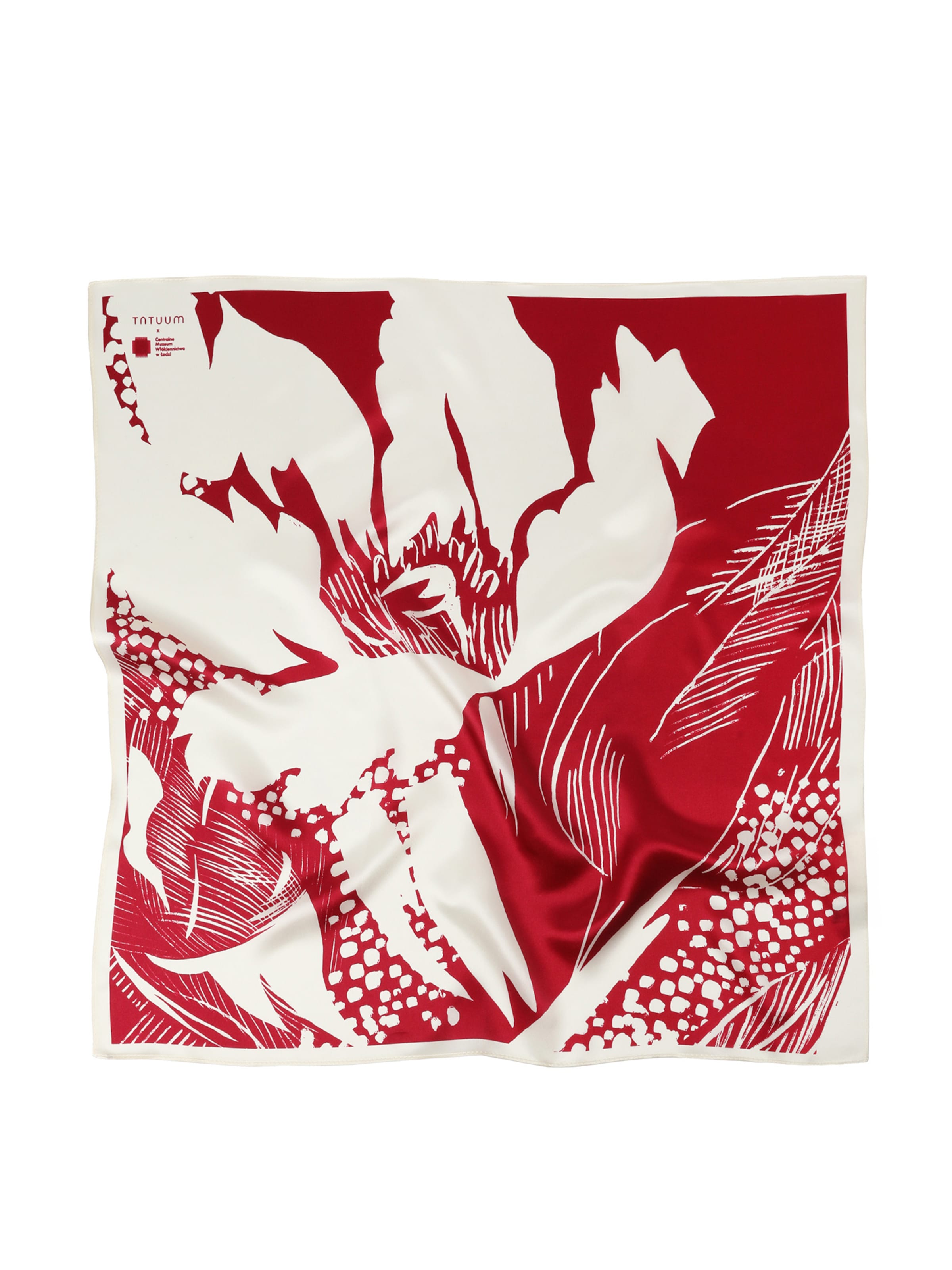Foulard 'Mokiri' di TATUUM in rosso: frontale