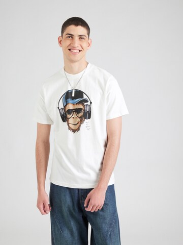 BLEND - Camiseta 'BHJavor' en blanco: frente