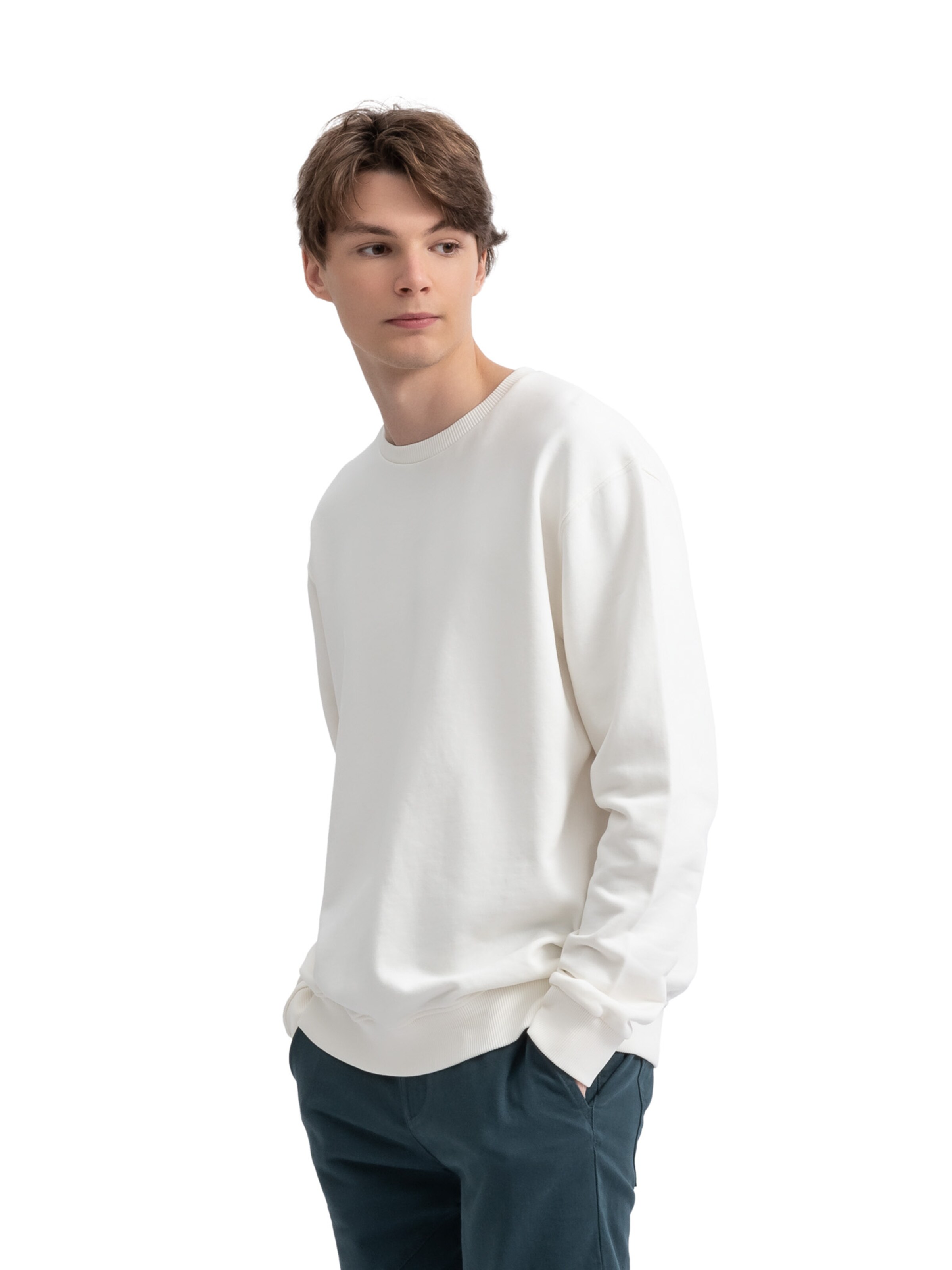 Kaft Sweatshirt 'Ruga' in White