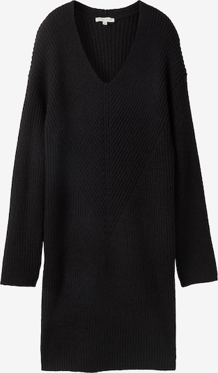 Megzta suknelė iš TOM TAILOR, spalva – juoda, Prekių apžvalga