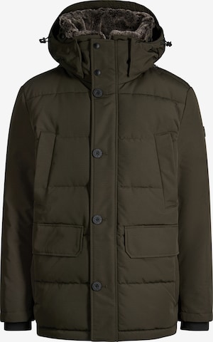 STRELLSON Winter jacket in Green: front