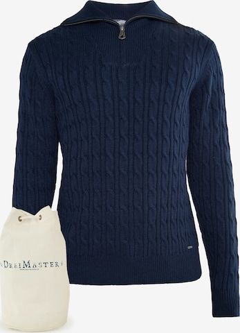 Pullover di DreiMaster Vintage in blu: frontale