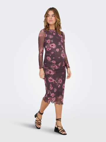 Only Maternity - Vestido de noche 'OLMLOURA' en marrón