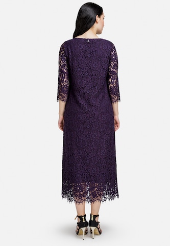 Robe de cocktail HELMIDGE en violet