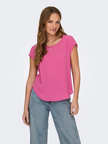 ONLY Blus 'VIC' i rosa: framsida