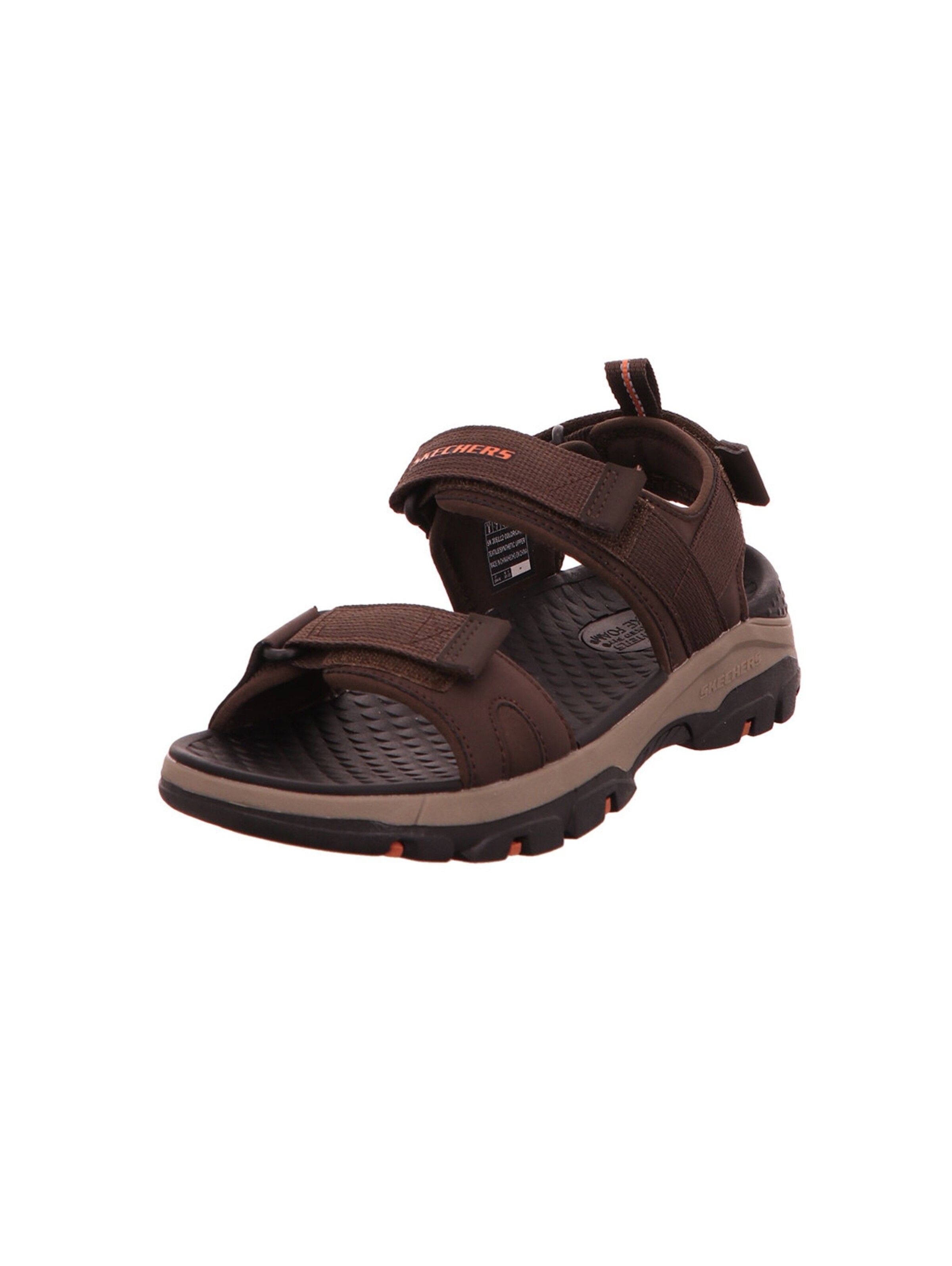 SKECHERS Sandale in Braun: Vorderseite