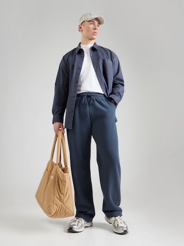 Abercrombie & Fitch Baggy Byxa 'Jul4 Essential' i blå