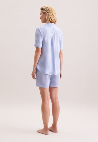 SEIDENSTICKER Korte pyjama in Blauw