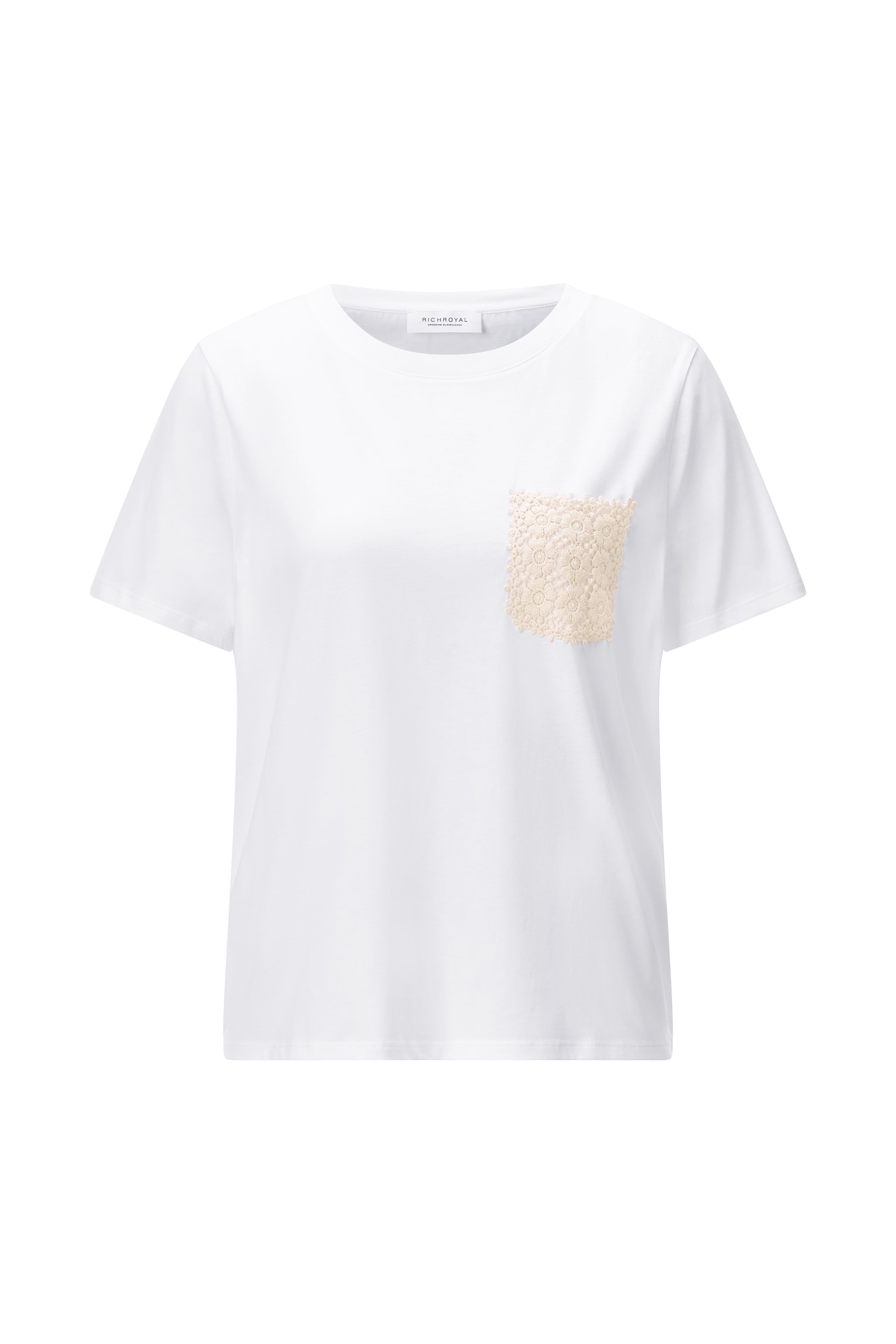 Rich & Royal T-Shirt in Weiß: Vorderseite