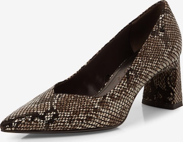 Tamaris - Zapatos con plataforma en negro: frente