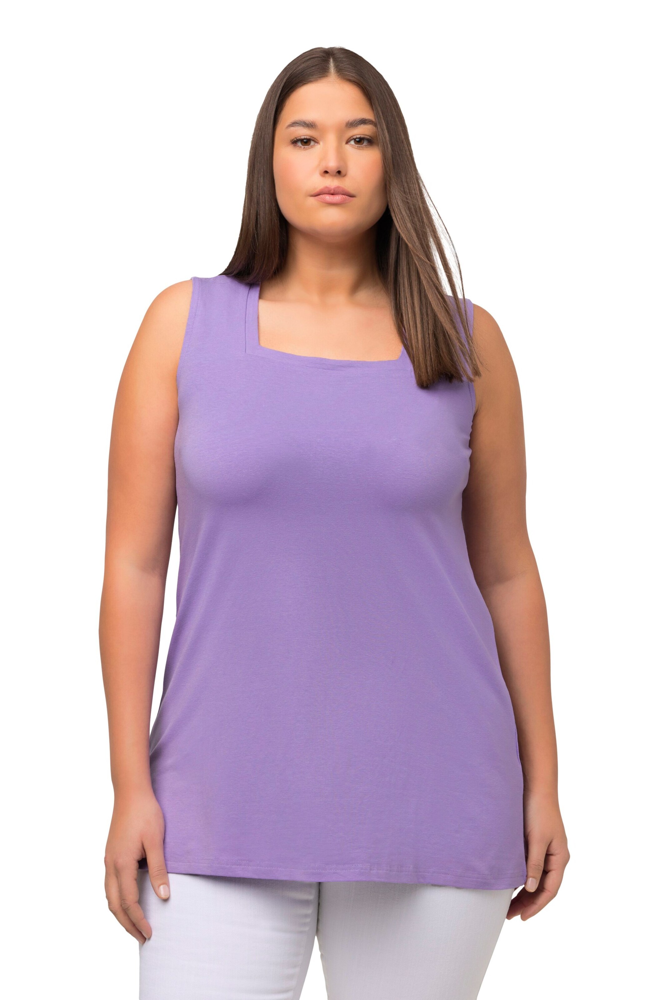 Ulla Popken Shirt in Purple: front