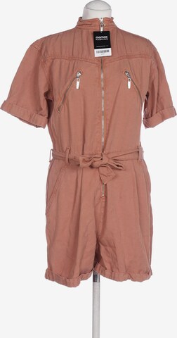 TOPSHOP Jumpsuit in M in Brown: front