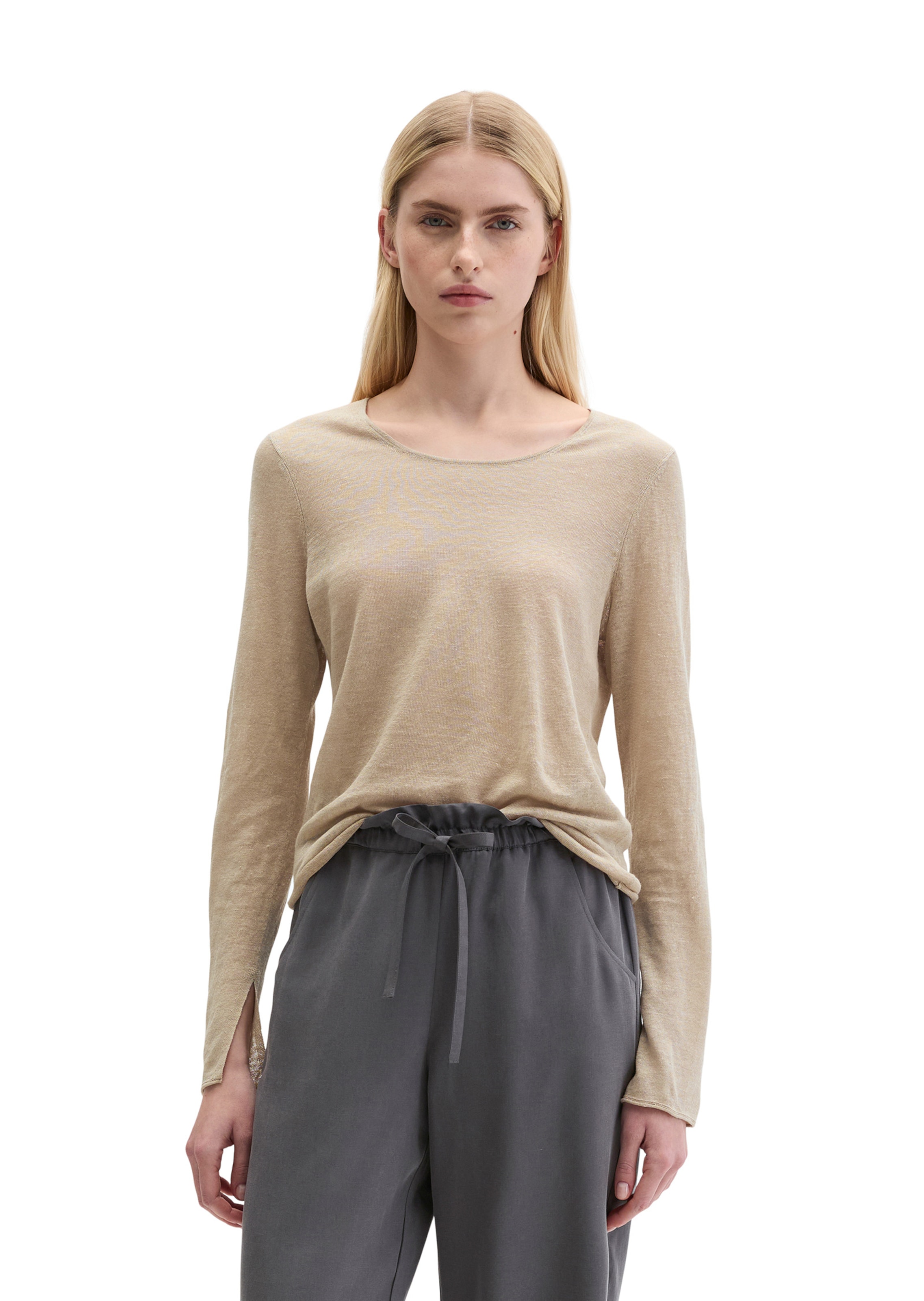 Marc O'Polo Pullover in Beige: Vorderseite