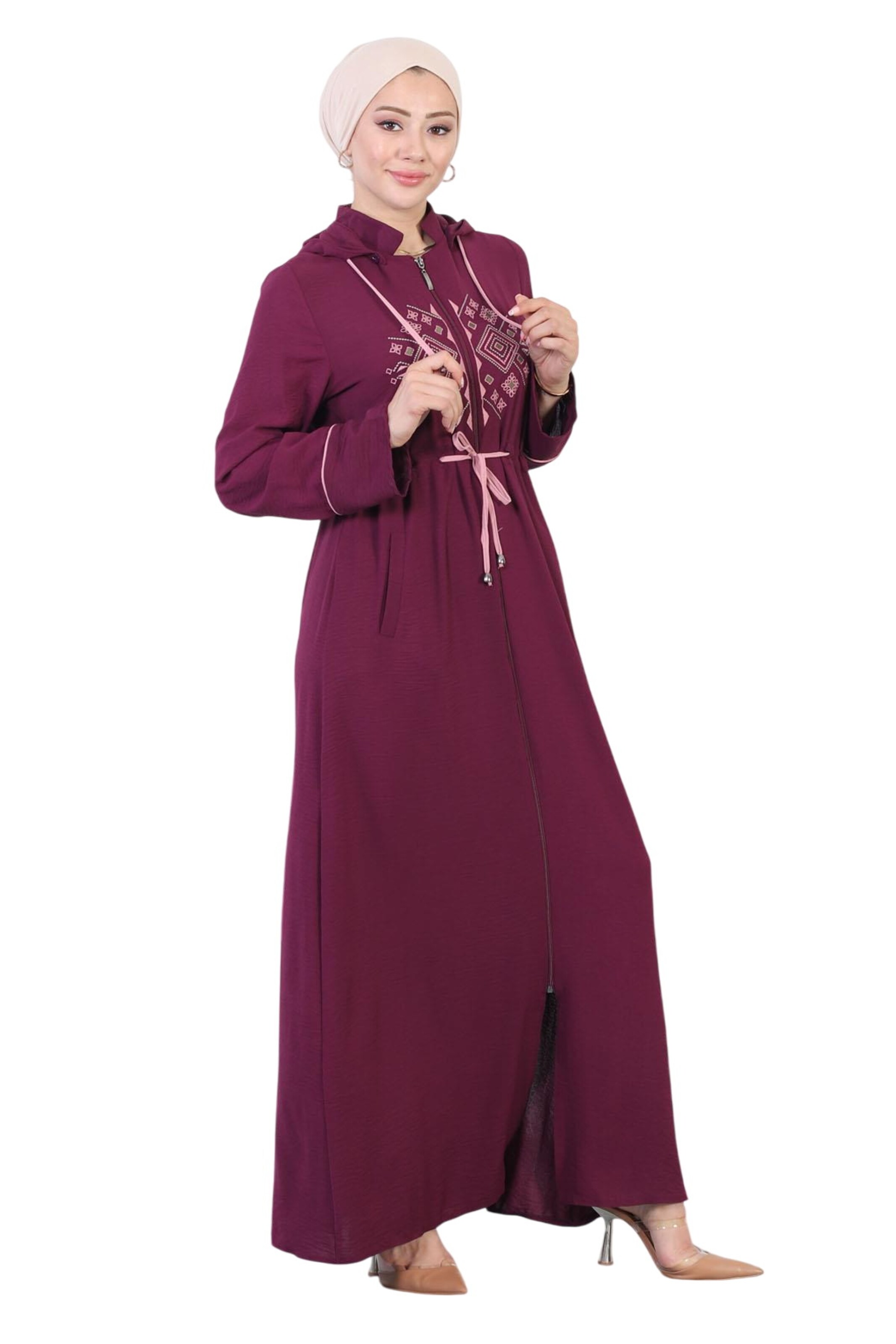 MODAMIHRAM Jurk in Lila