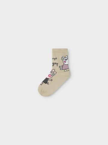 NAME IT - Calcetines 'NMFDASSA PEPPAPIG' en beige