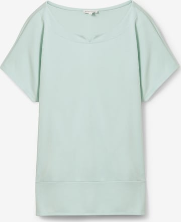 T-shirt TOM TAILOR en vert : devant