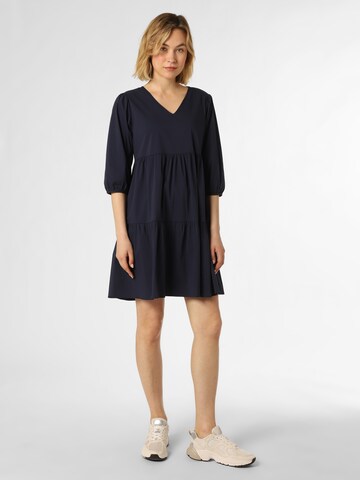 Robe Marie Lund en bleu : devant