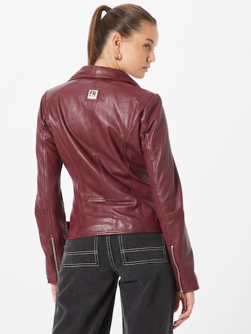 Veste mi-saison 'BikerPrincess' FREAKY NATION en rouge