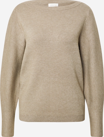 VILA Sweater 'Cassie' in Beige: front