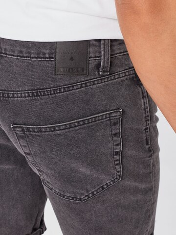 Only & Sons Regular Jeans 'Avi' in Zwart