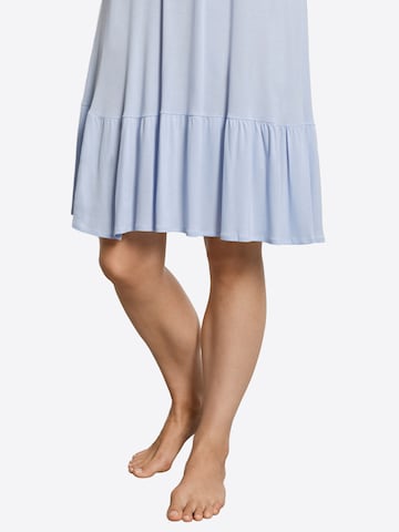 Chemise de nuit ' Isabella ' Hanro en bleu