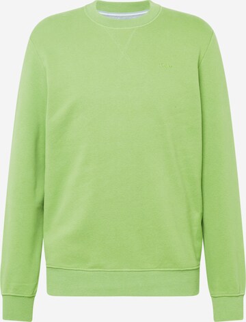 Sweat-shirt s.Oliver en vert : devant