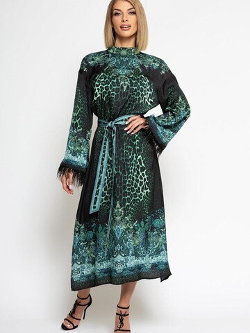 JIORO Oversized Dress 'LEO' in Green