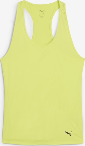 PUMA Sports top 'Tad Essentials' in Yellow: front