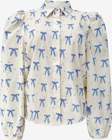 T-shirt ' FLORA ' Liberte Essentiel en blanc : devant