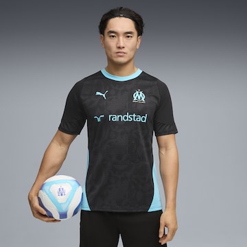 Maillot 'Olympique de Marseille' PUMA en noir : devant