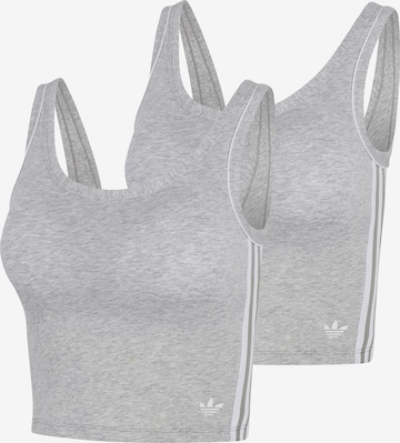 ADIDAS ORIGINALS Top ' Adicolor Comfort Flex ' in Grijs: voorkant