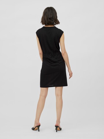 VILA فستان صيفي 'Athena' بلون أسود