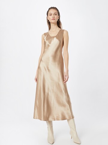 Max Mara Leisure - Vestido 'CAPUA' en oro: frente