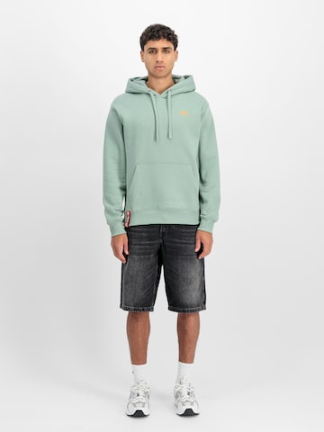 ALPHA INDUSTRIES Regular fit Sweatshirt in Green