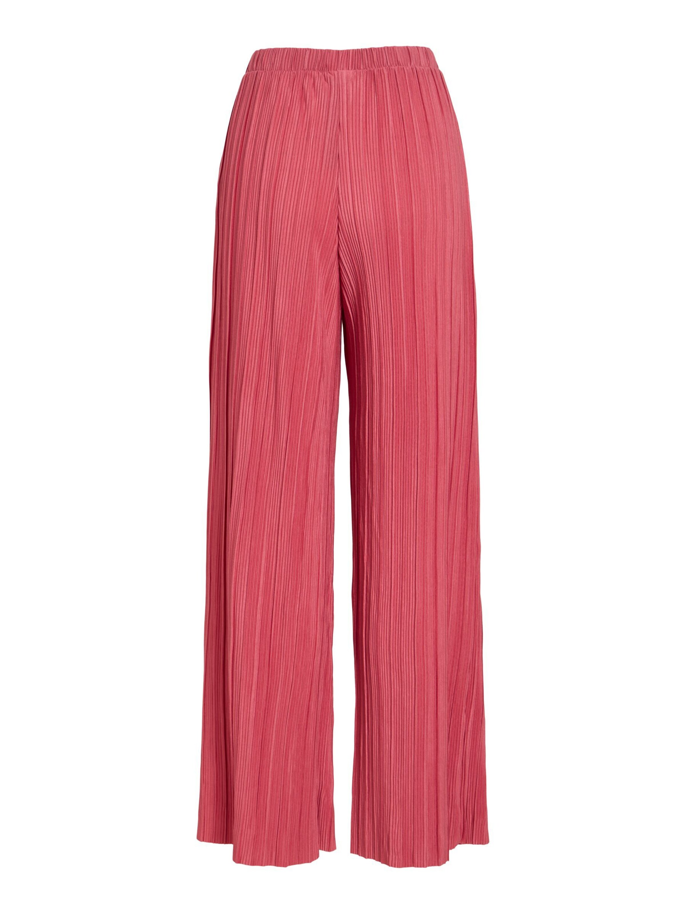 Wide Leg Pantalon folklorique 'VIPLisa' VILA en rose