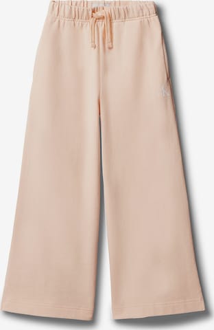 Calvin Klein Jeans Trousers in Orange: front