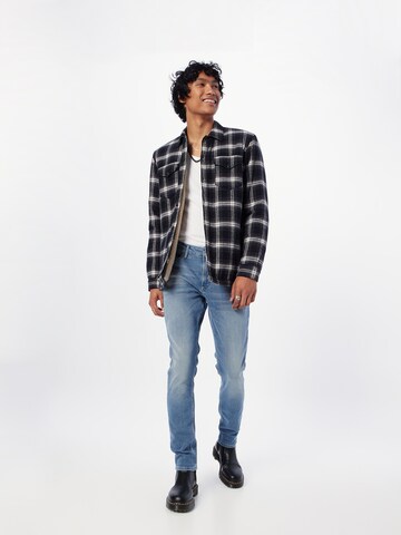 SCOTCH & SODA Slimfit Farmer - kék